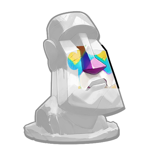 Part of Easter Statue